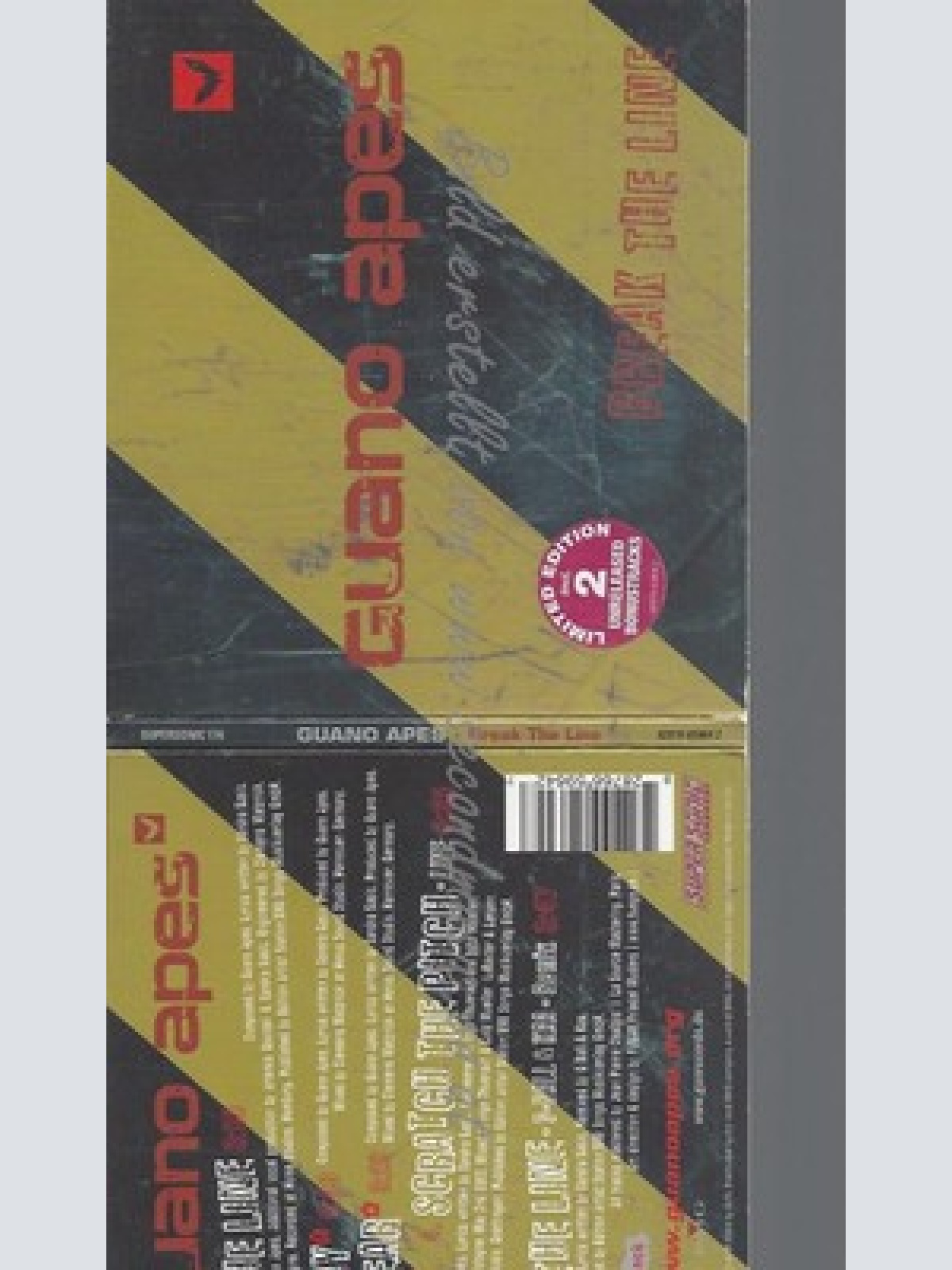 CD--GUANO APES--BREAK THE LINE-LTD.DIGIPAC