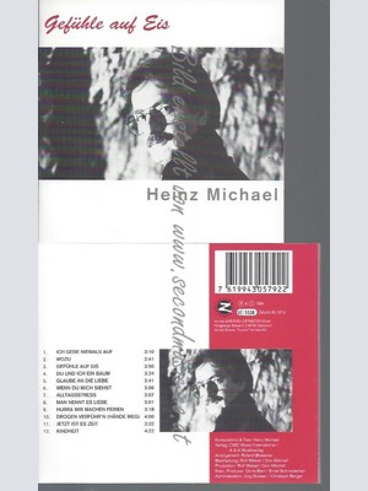 CD--HEINZ MICHAEL--GEFÜHLE AUF EIS