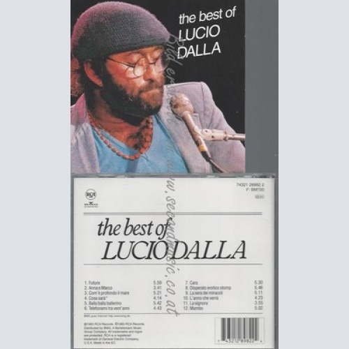CD--LUCIO DALLA--THE BEST OF LUCIO DALLA