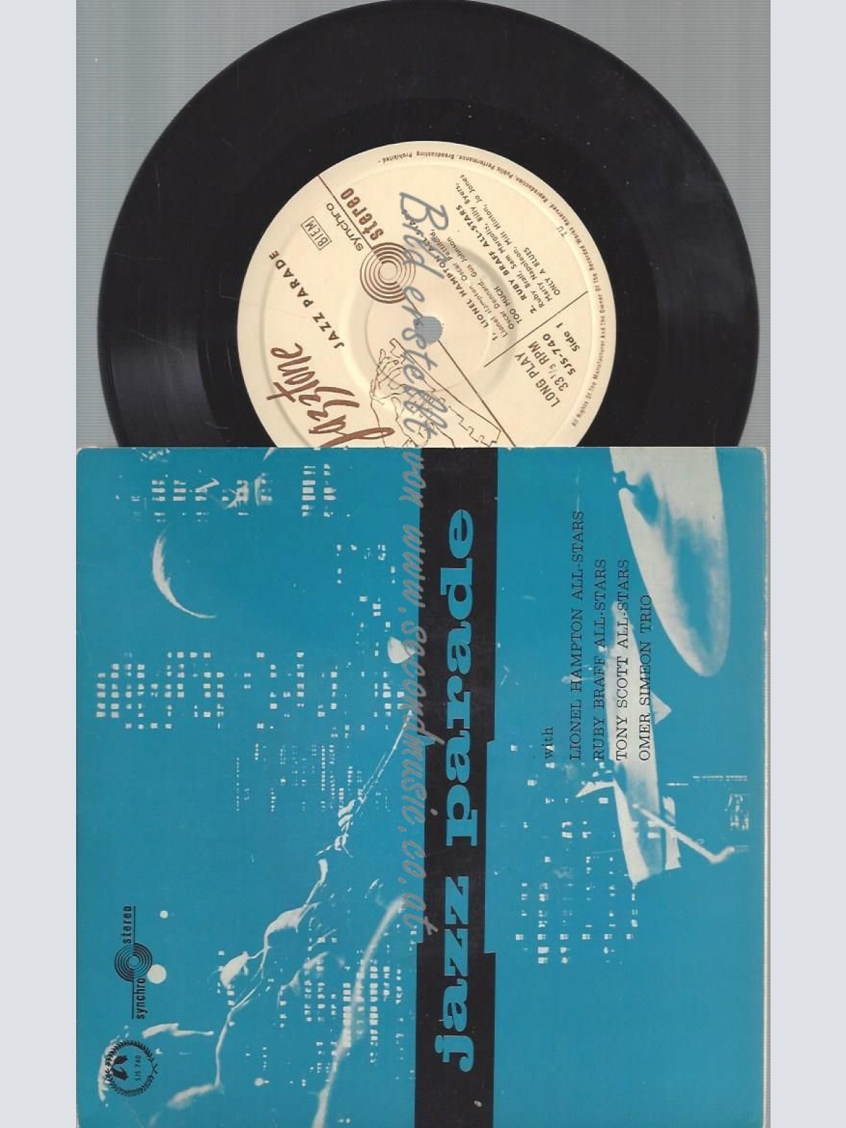 7" Various – Jazz Parade