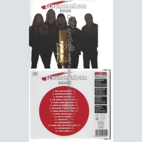 CD--SCHÜRZENJÄGER--    KARAOKE