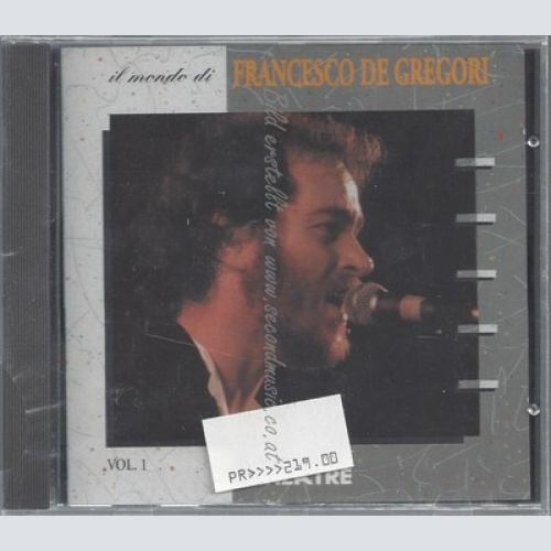 CD--FRANCESCO DE GREGORI--IL MONDO DI VOL 1 | CD