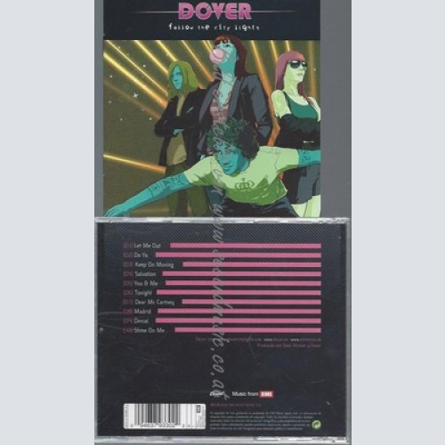 CD--DOVER--FOLLOW THE CITY LIGHTS