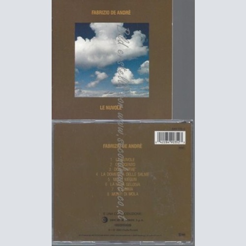 CD--FABRIZIO DE ANDRE--LE NUVOLE