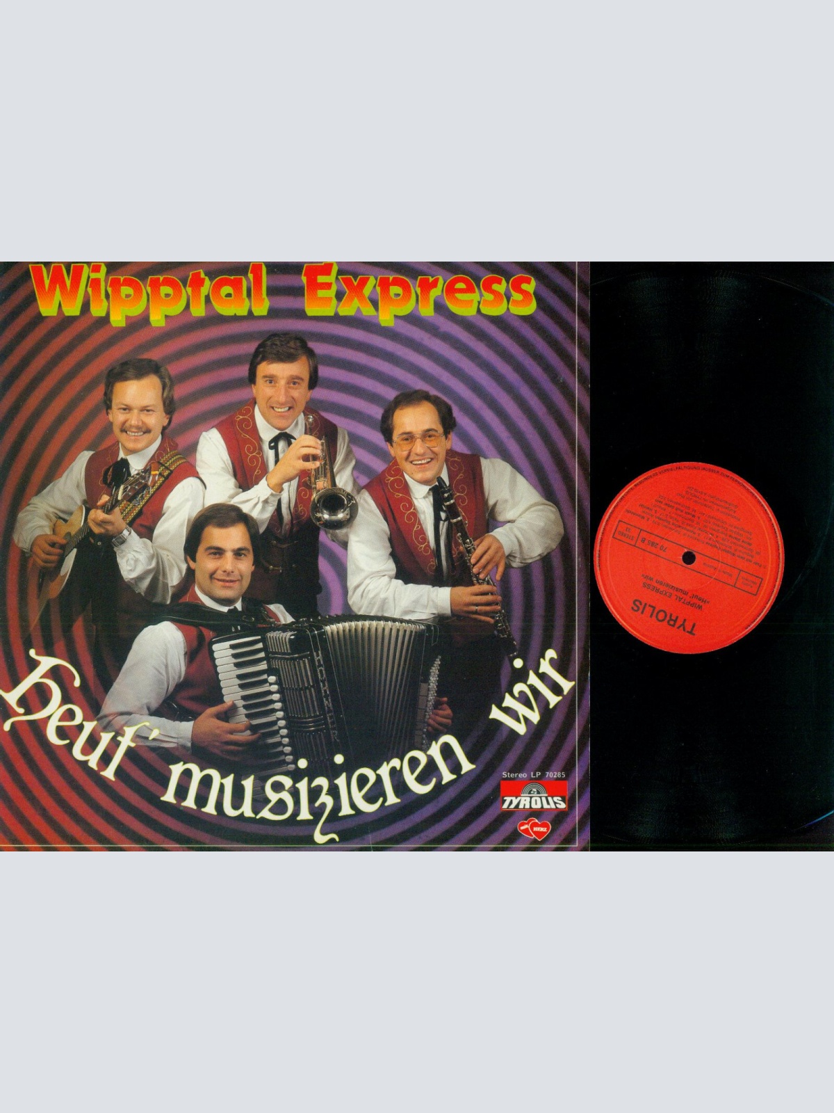 LP--Wipptal Express – Heut' Musizieren Wir // NM