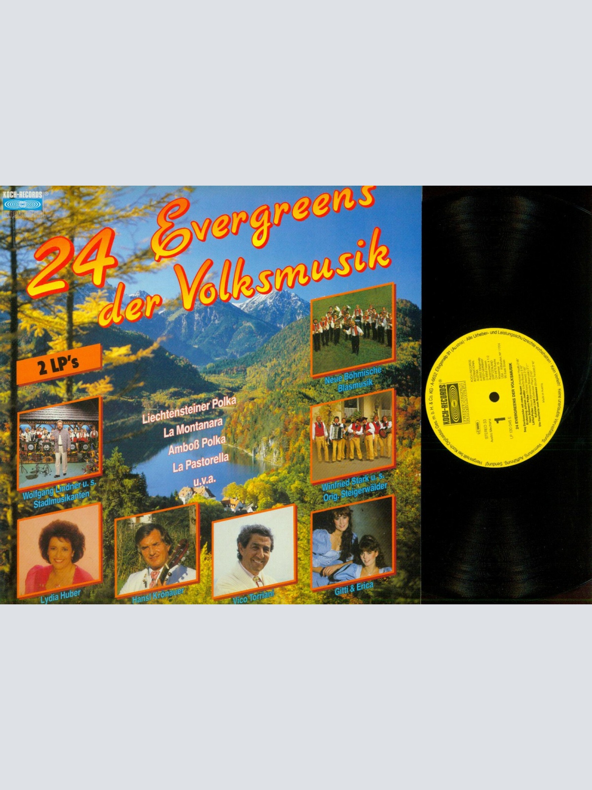 DLP--24 Evergreens Der Volksmusik // NM
