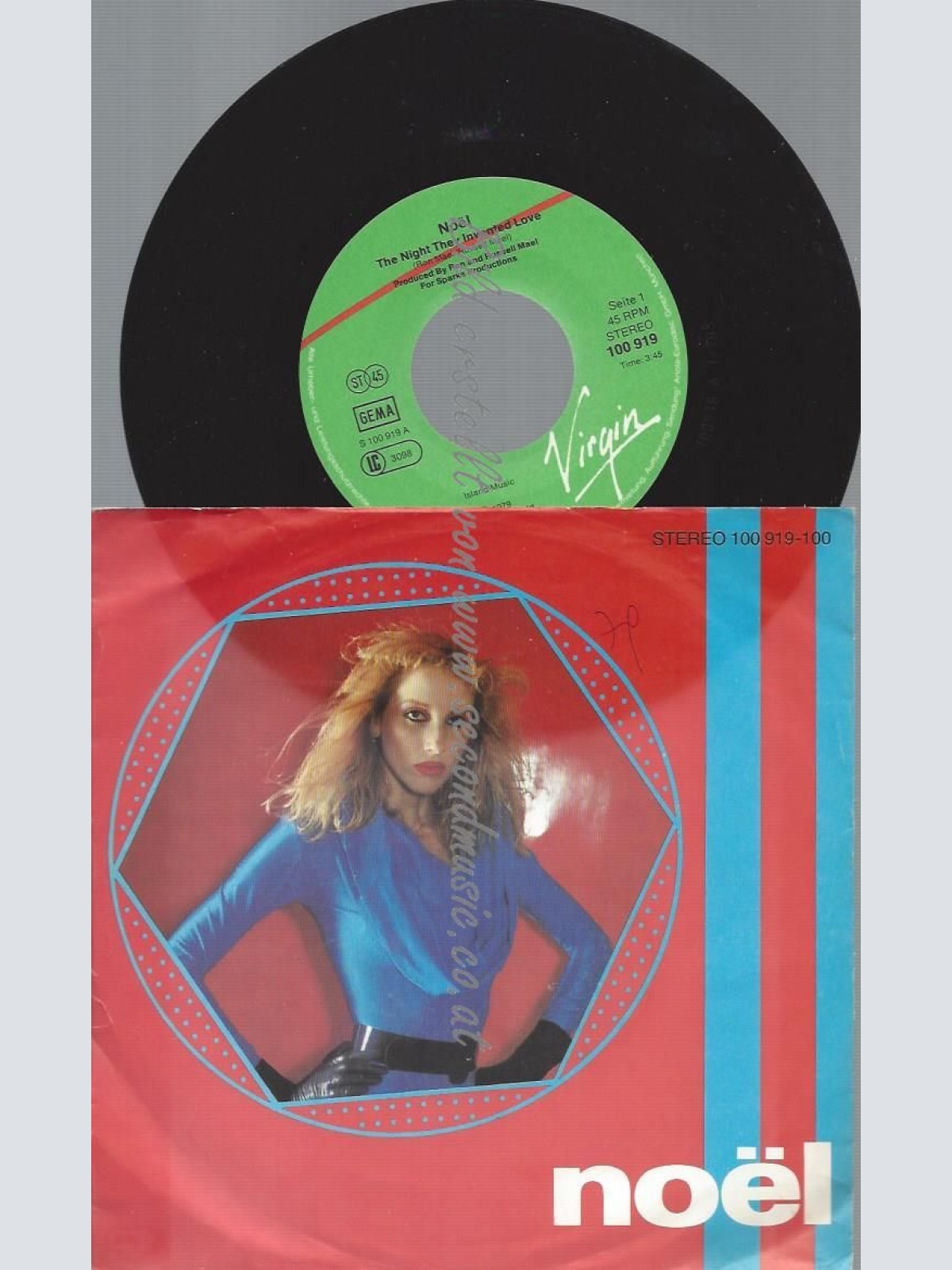 7" Noel– The Night They Invented Love