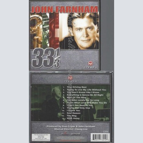 CD--/ JOHN FARNHAM--33 1/3