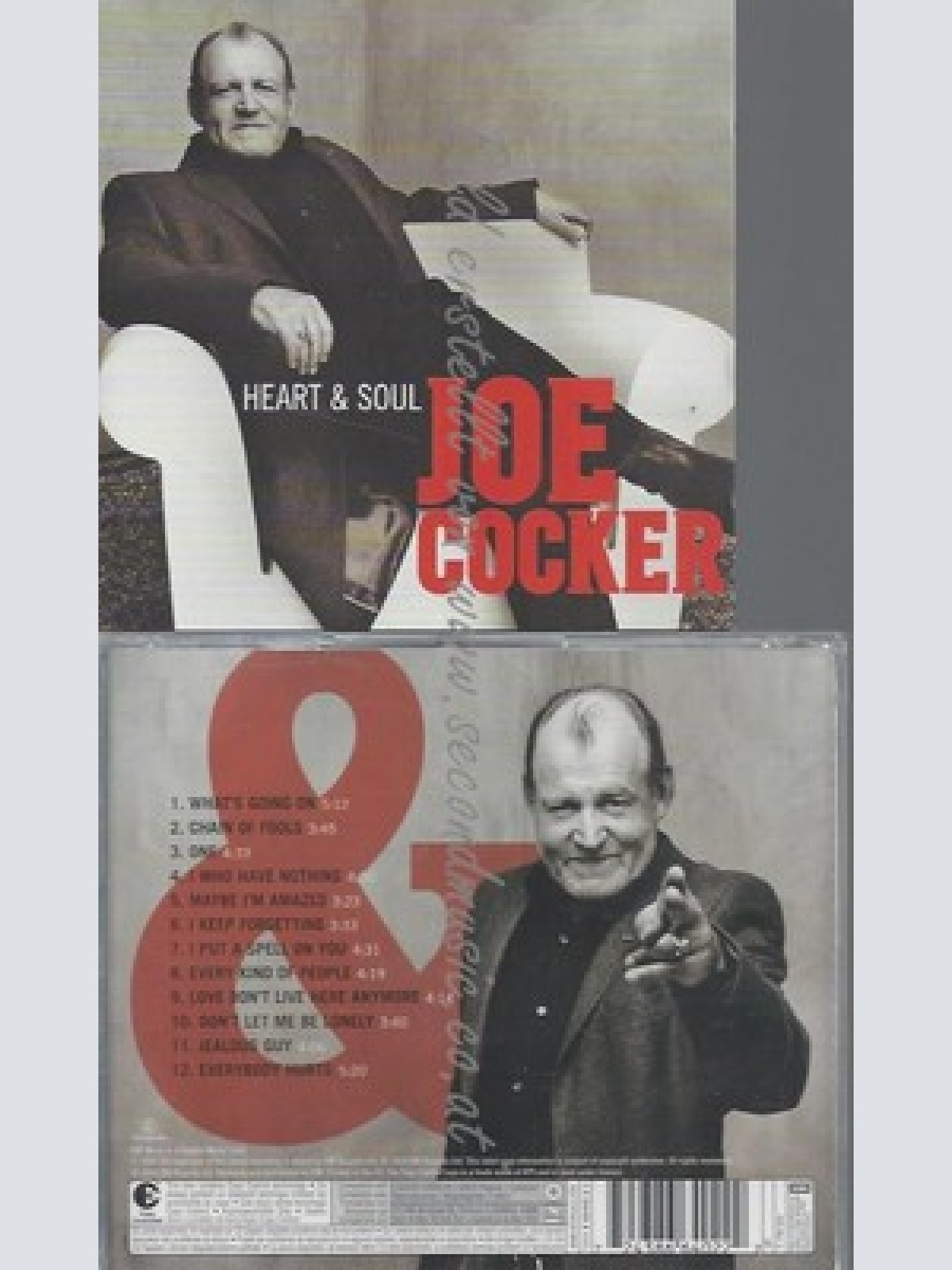 CD--OPY-PROTECTED CD/ JOE COCKER--HEART & SOUL | CONTENT