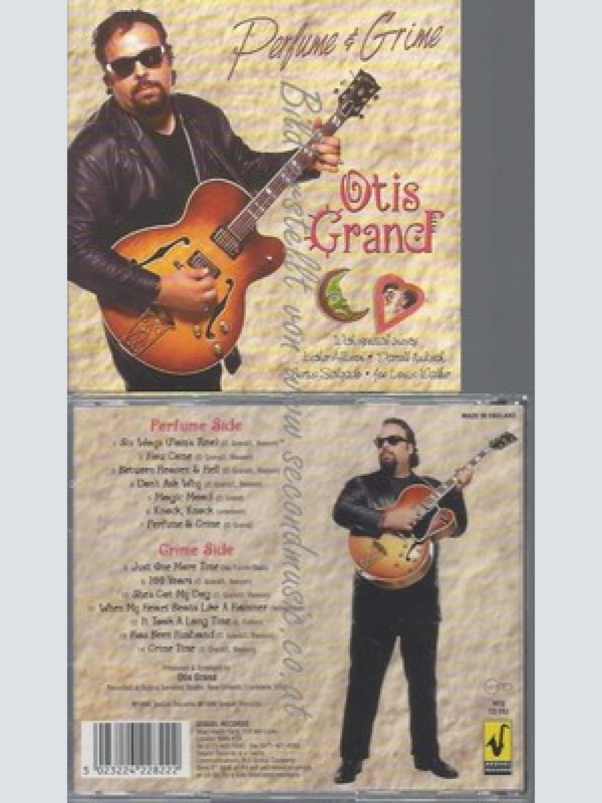 CD--OTIS GRAND--PERFUME+GRIME