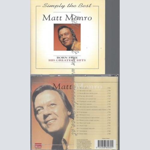 CD--MATT MONRO--SIMPLY THE BEST