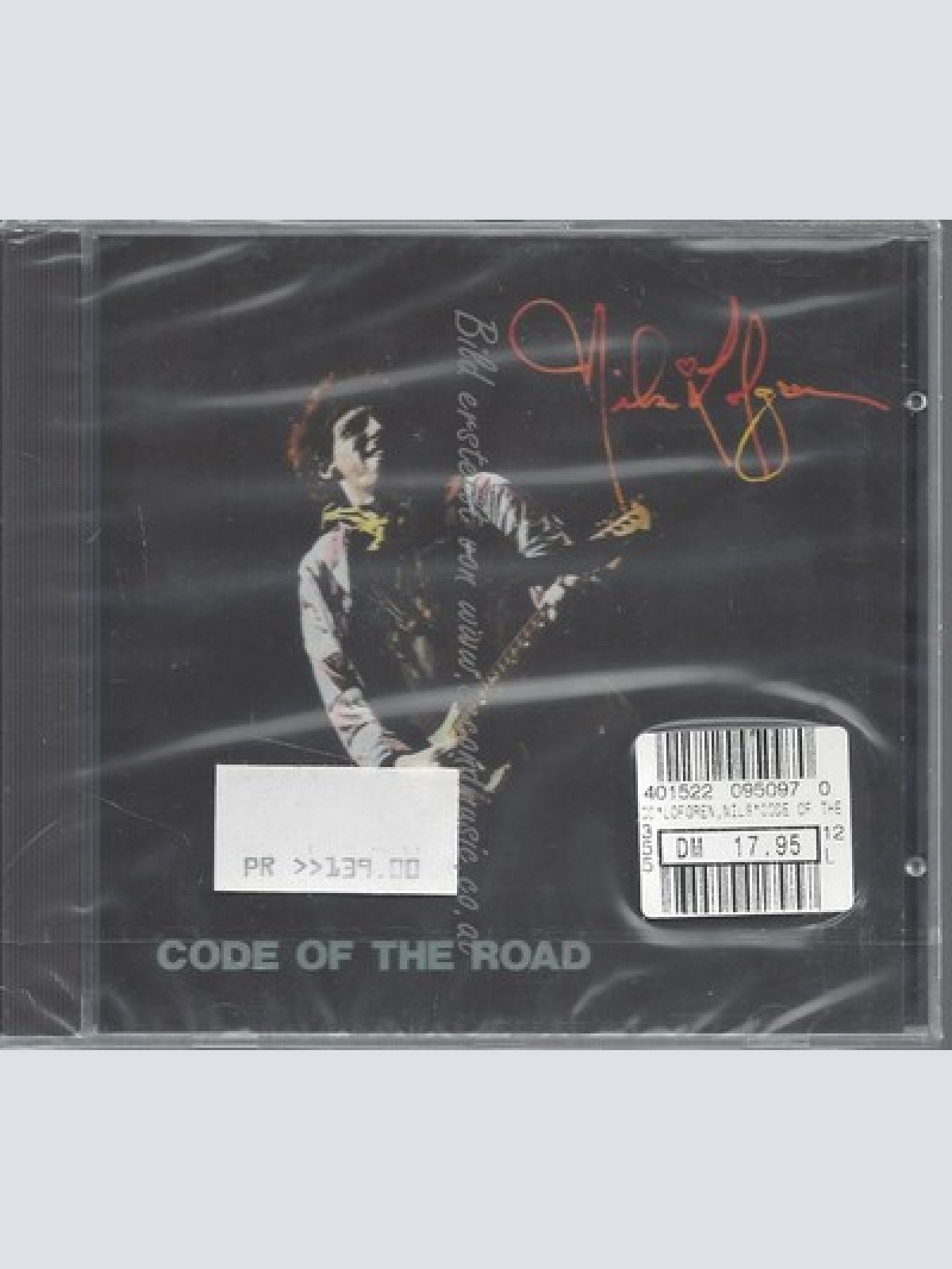 CD--NILS LOFGREN--CODE OF THE ROAD