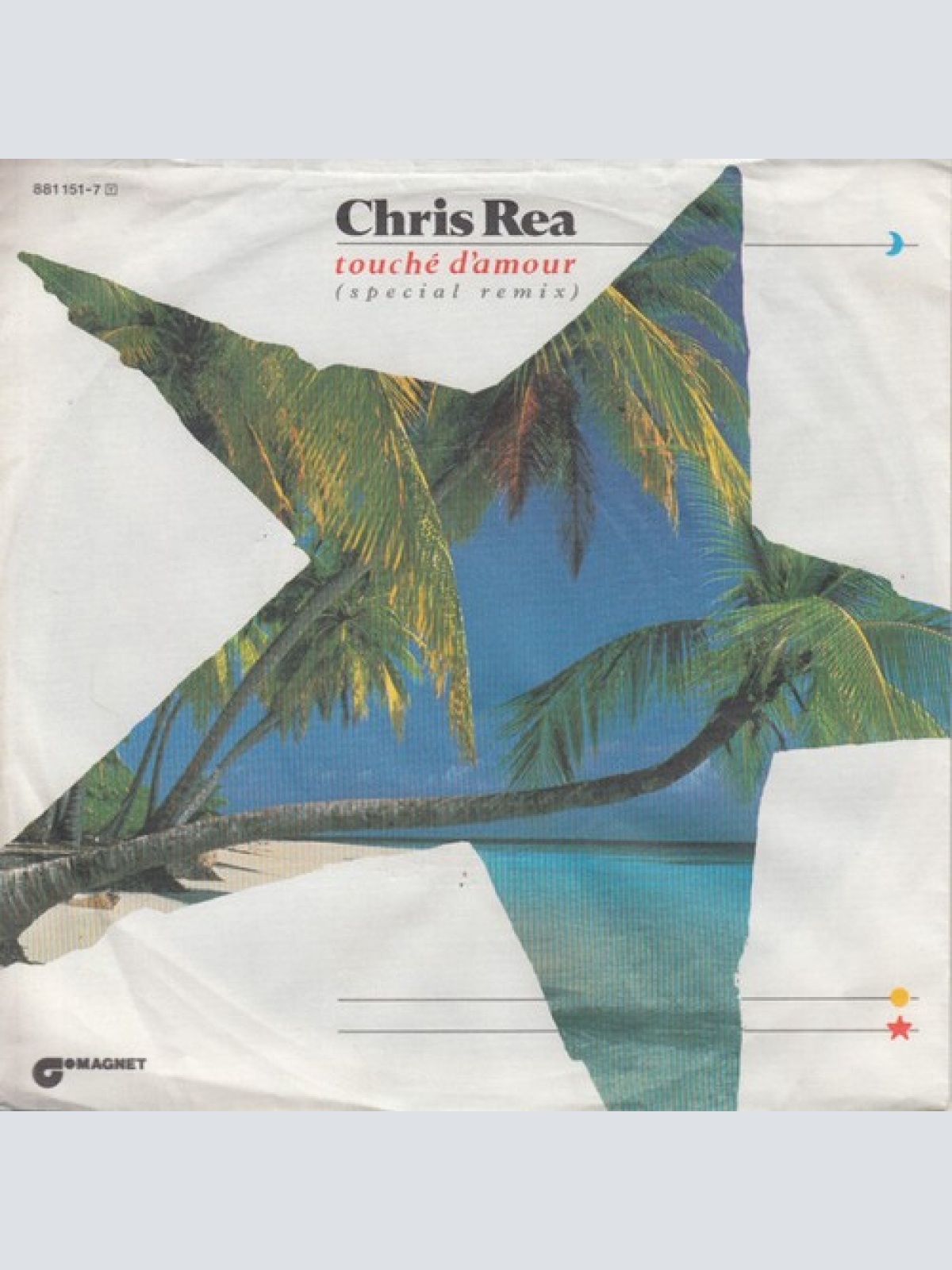 7", Single Chris Rea - Touché D'Amour