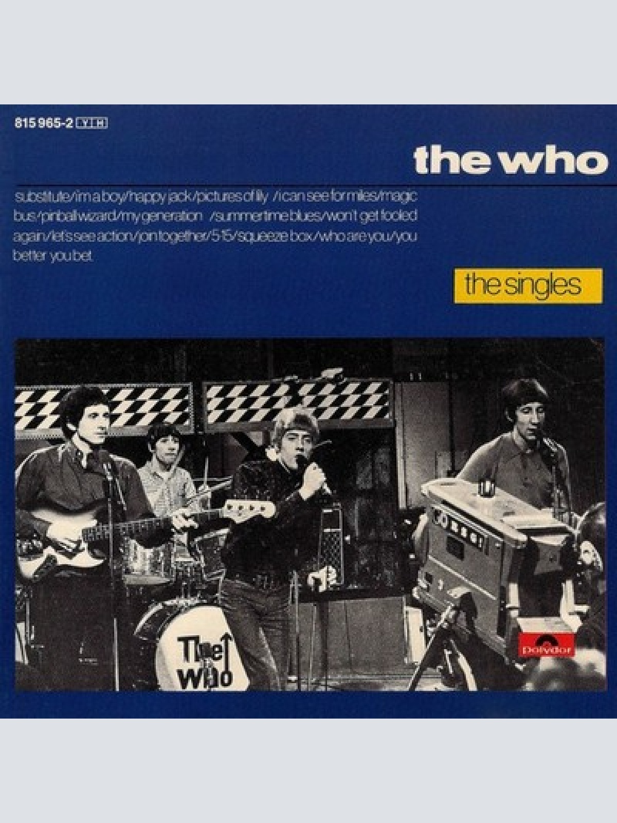 CD, Comp, Mono, RE The Who - The Singles