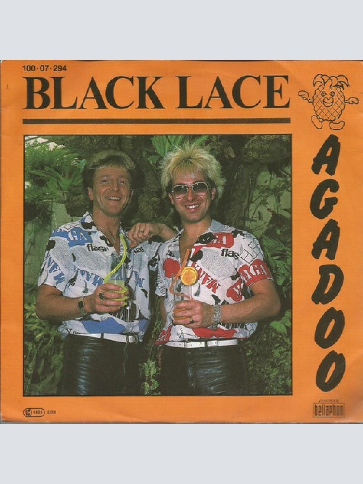 7", Single Black Lace - Agadoo