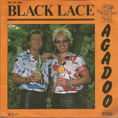 7", Single Black Lace - Agadoo