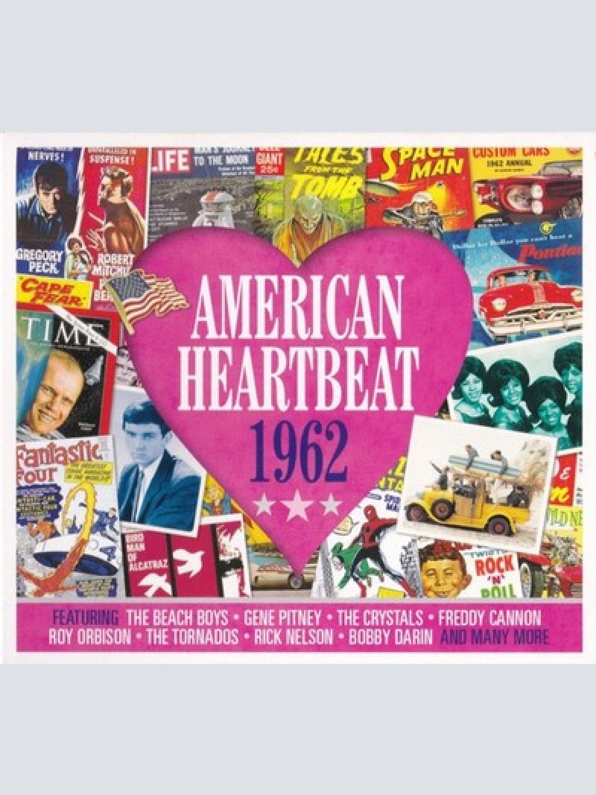 2xCD, Comp Various - American Heartbeat 1962