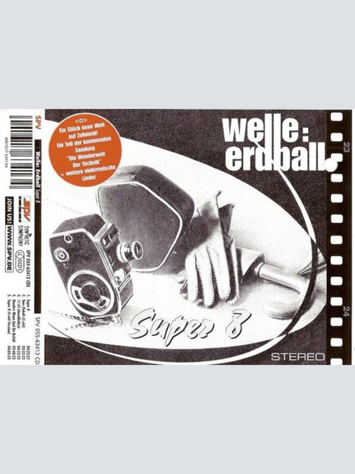 CD, Maxi Welle: Erdball - Super 8