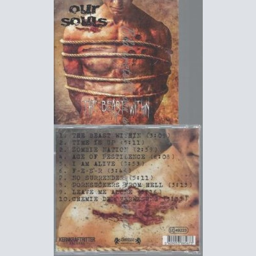 CD--OUR SOULS--THE BEAST WITHIN