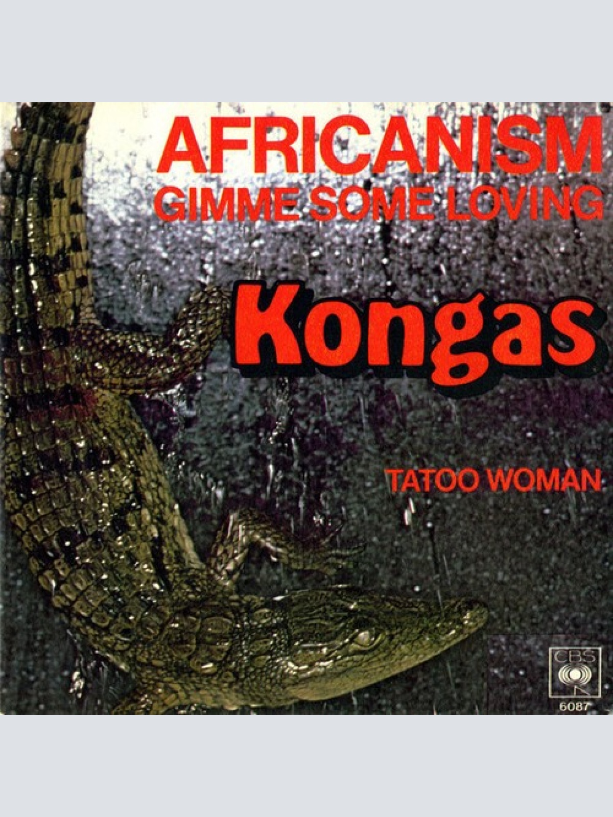 7", Promo Kongas - Africanism