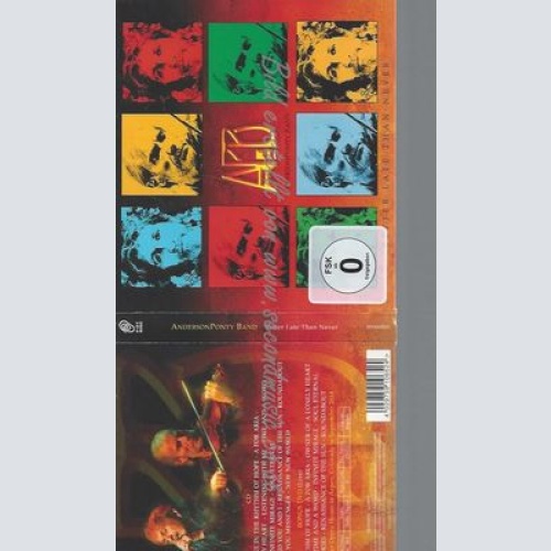CD--ANDERSONPONTY BAND--BETTER LATE THAN NEVER -DELUXE EDITION- | CD+DVD