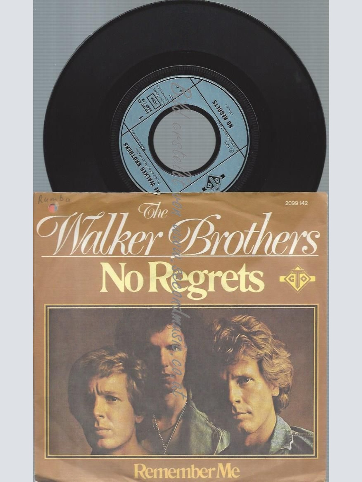 7"   The Walker Brothers – No Regrets
