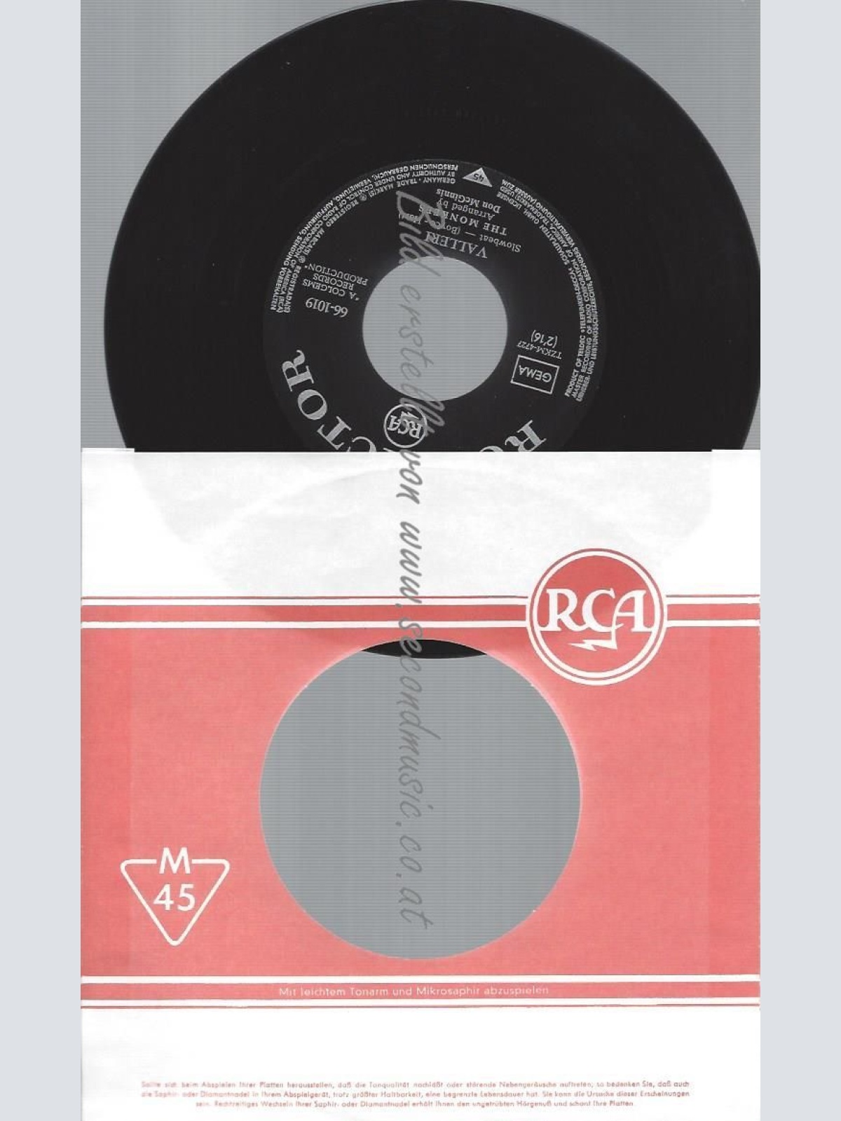 7"   The Monkees  Valleri