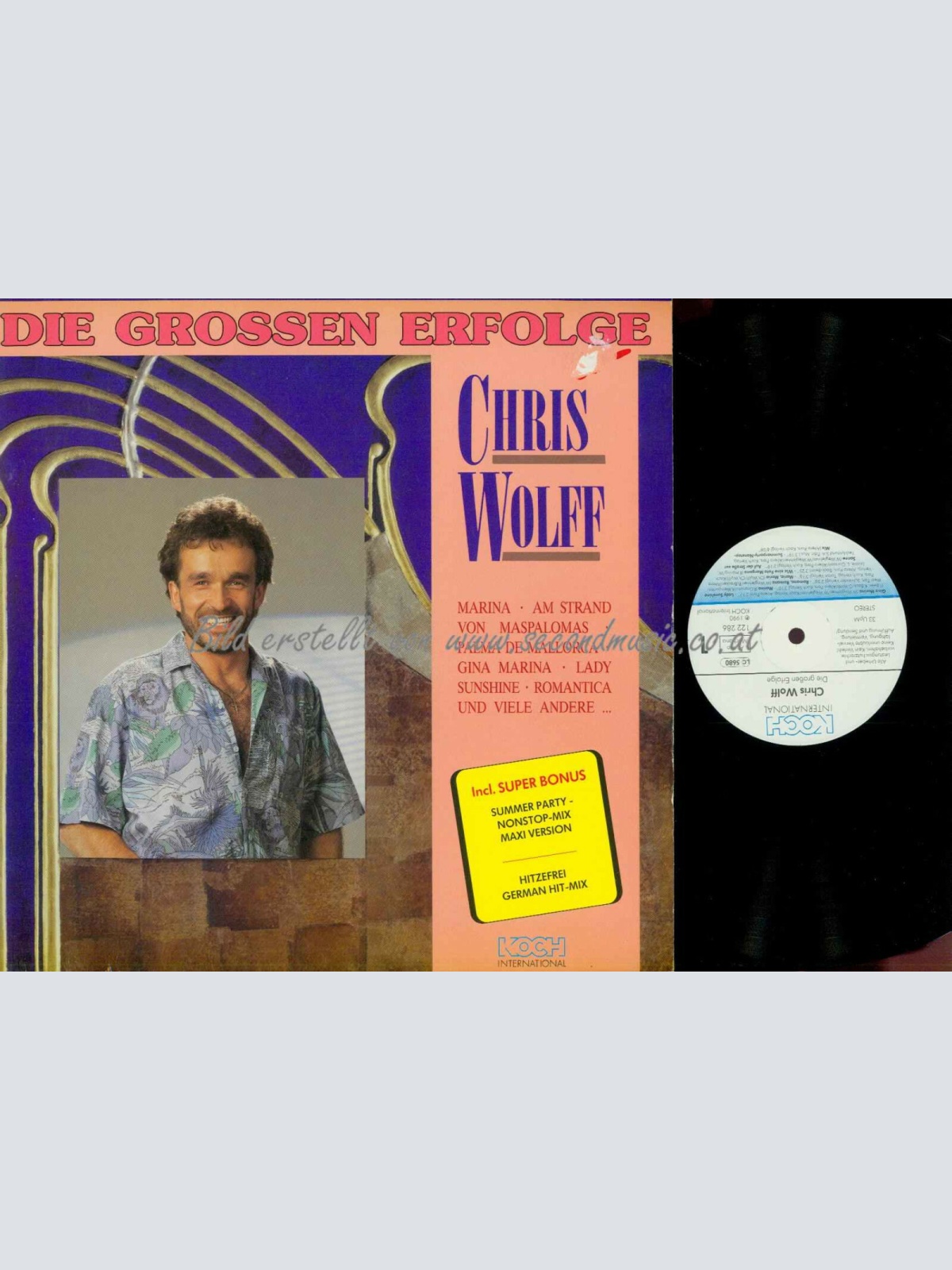 LP--Chris Wolff – Die Grossen Erfolge/ NM