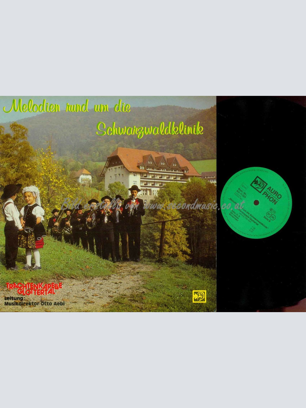 LP-- Melodien aus der Schwarzwaldklinik -Trachtenkapelle Glottertal / NM