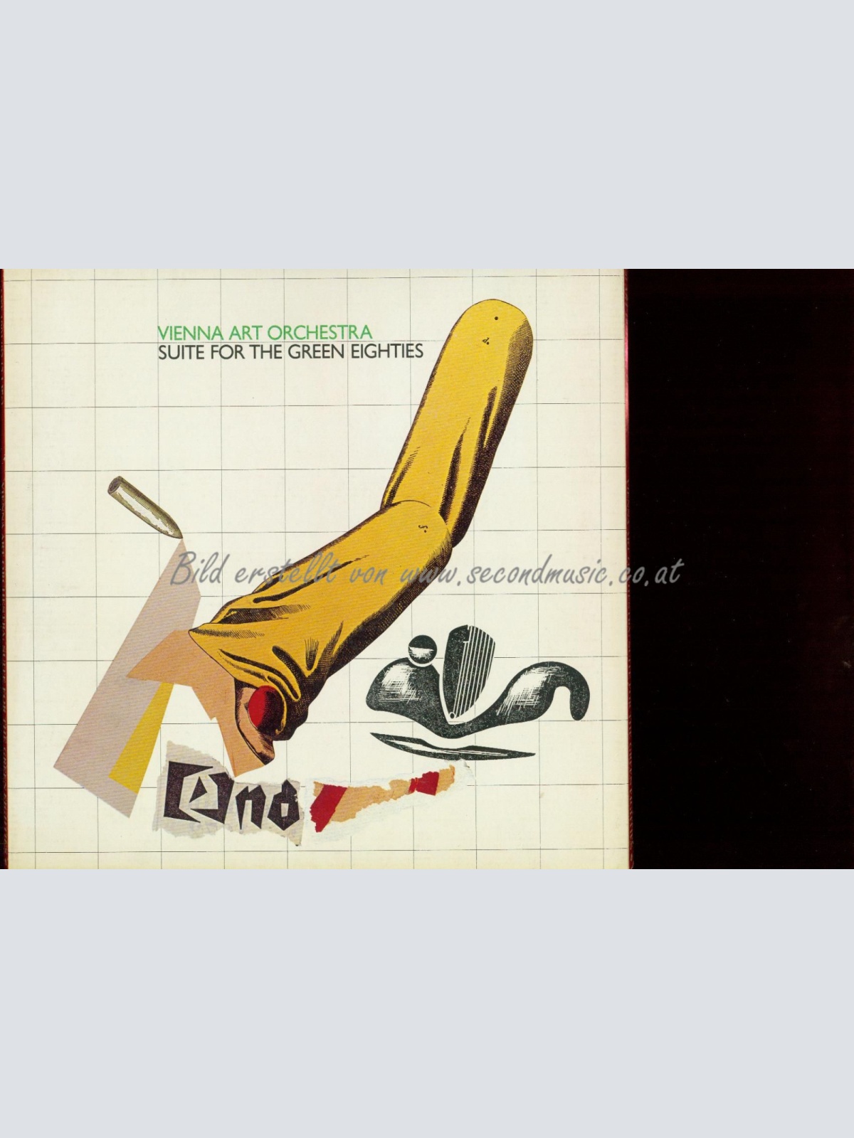 LP BOX --VIENNA ART ORCHESTRA SUITE FOR THE GREEN EIGHTIES 2LPS NM