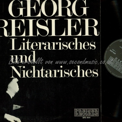 LP-- GEORG KREISLER LITERARISCHES NICHTARISCHES