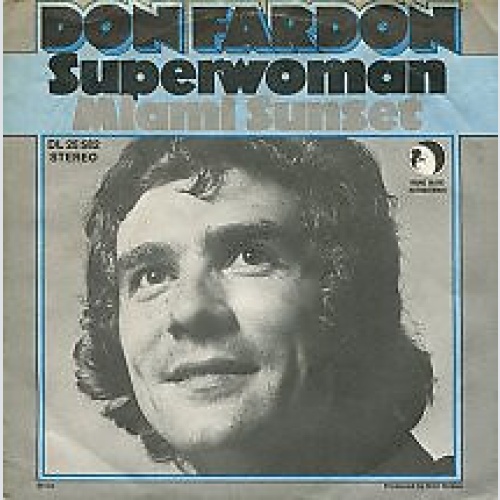 7", Promo Don Fardon - Superwoman