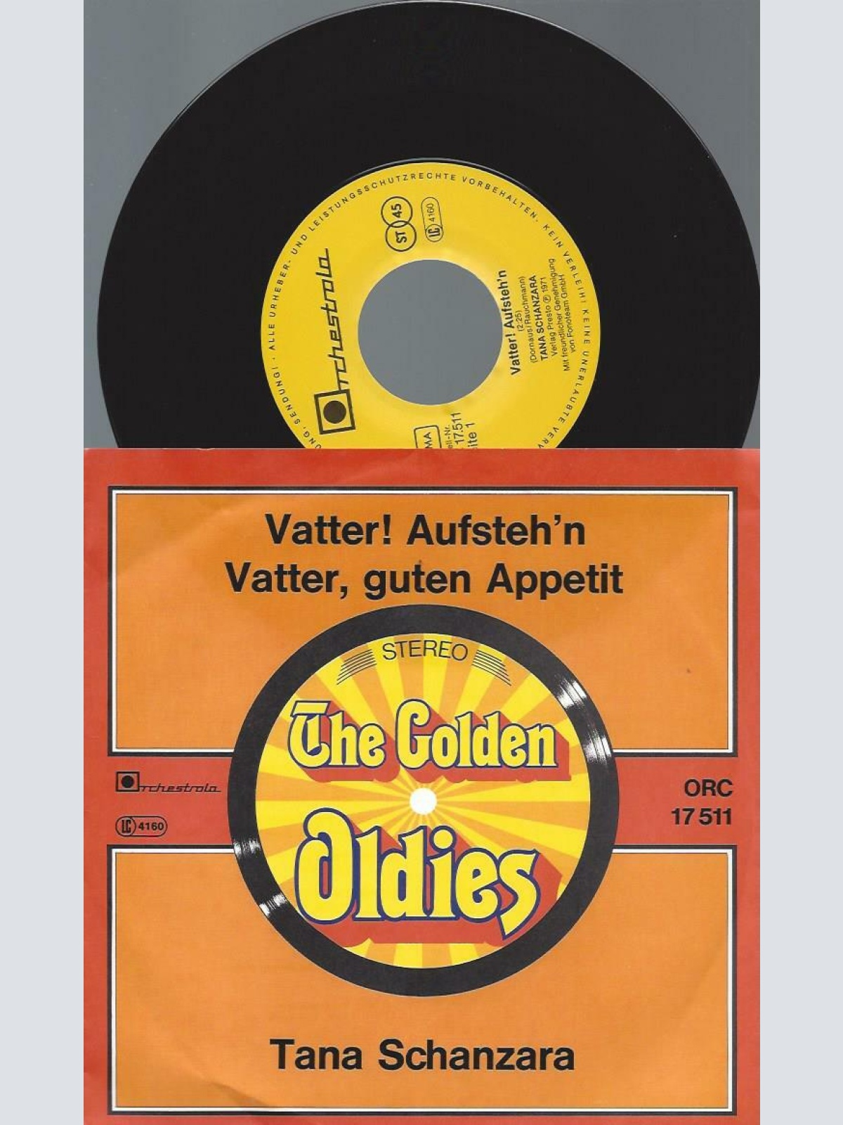 7" Tana Schanzara – Vatter! Aufsteh'n