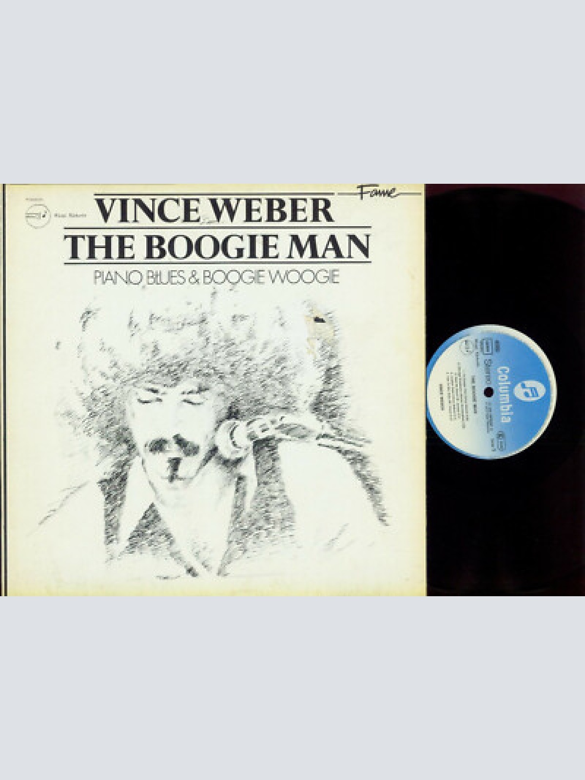 LP-- Vince Weber – The Boogie Man - Piano Blues & Boogie Woogie