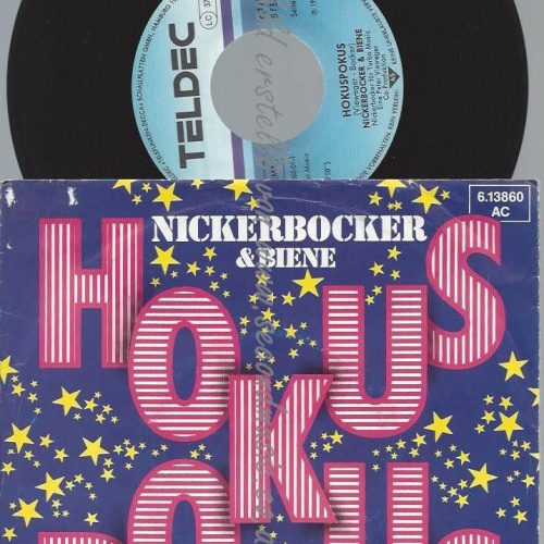 7"    Nickerbocker & Biene – Hokuspokus // PROMO BACKCOVER