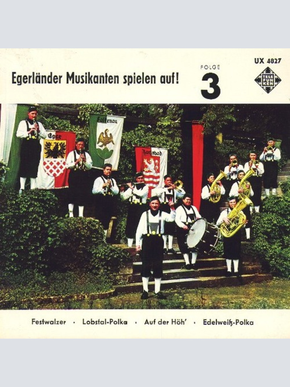 7", EP Egerländer Musikanten* - Egerländer Musikanten Spielen Auf! Folge 3