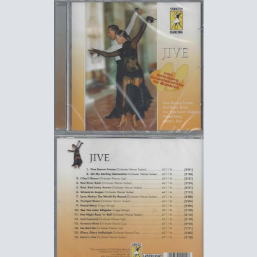 CD--NEU--JIVE--LET'S DANCE--GRUNDSCHRITTE ANLEITUNG