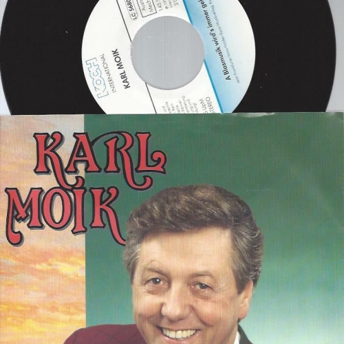7" Karl Moik – A Jeder Will An Fensterplatz