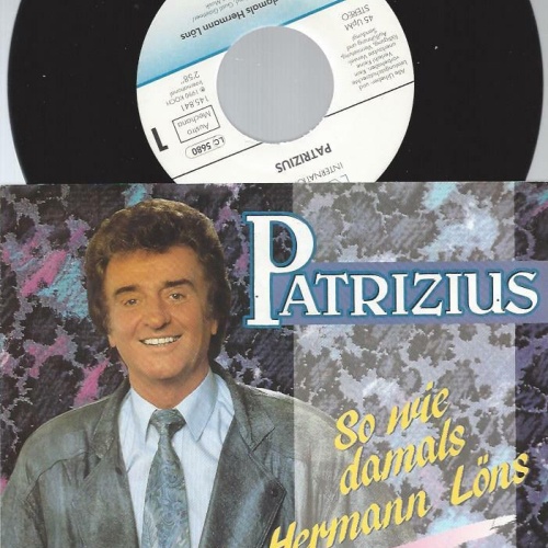 7" Patrizius – So Wie Damals Hermann Löns