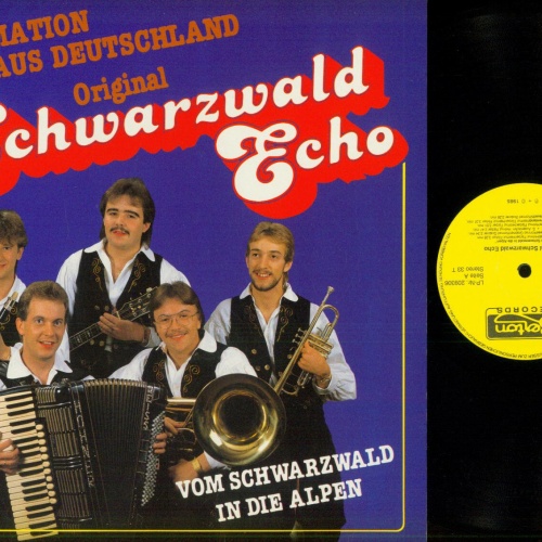 LP--Orig. Schwarzwald-Echo --  Vom Schwarzwald in die Alpen   //NM