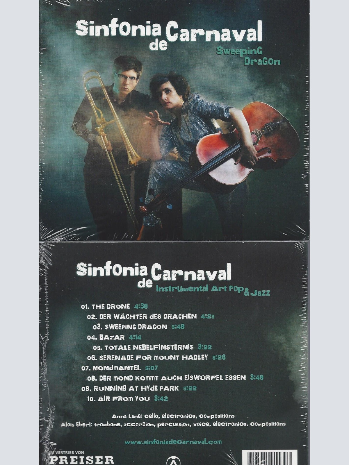 CD--Sweeping Dragon    Sinfonia da Carnaval