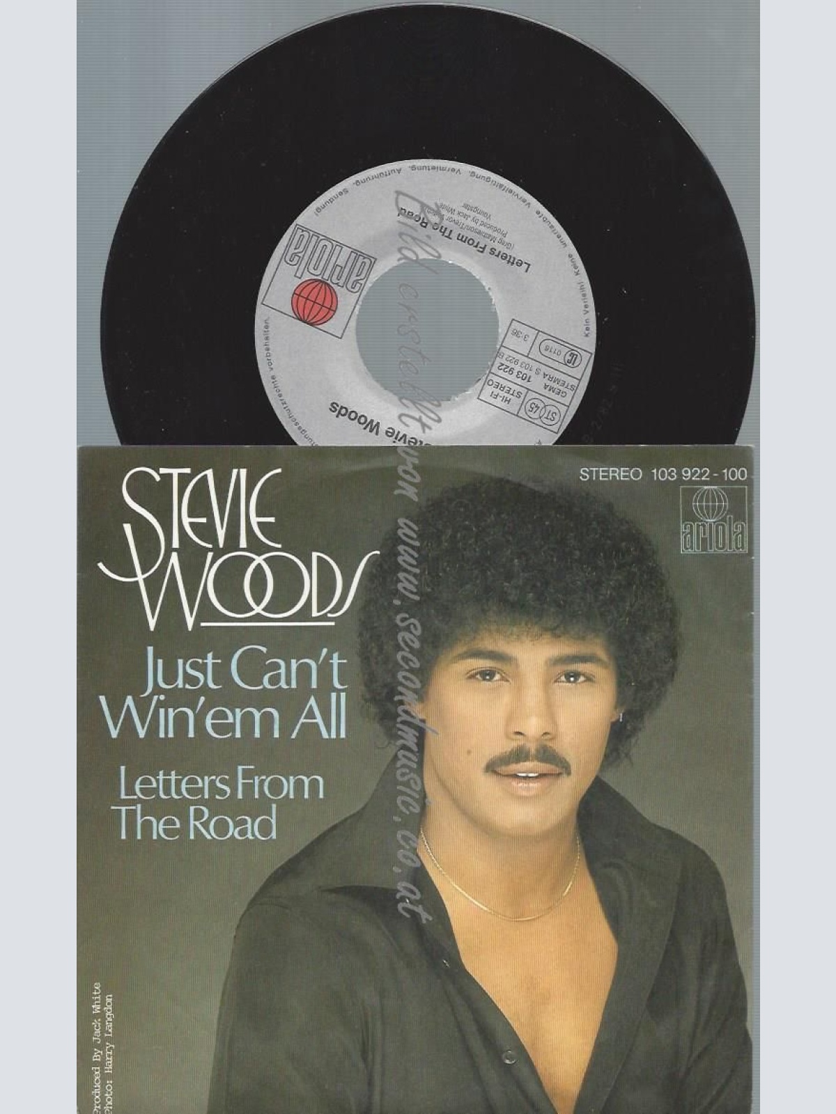 7"   Stevie Woods – Just Can't Win 'Em All