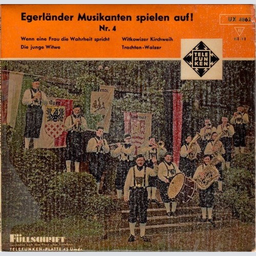 7", EP Original Egerländer Musikanten* - Egerländer Musikanten Spielen Auf! -...