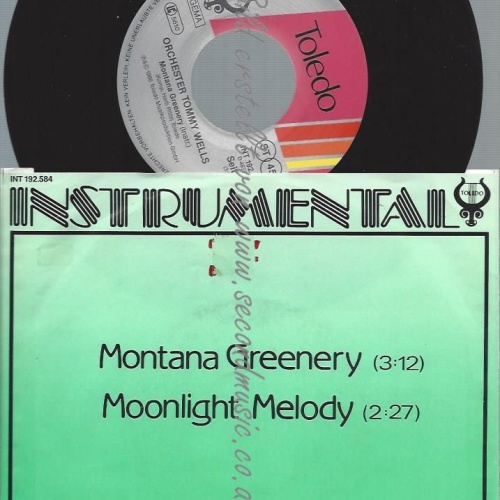7"   Orchester Tommy Wells  Montana Greenery