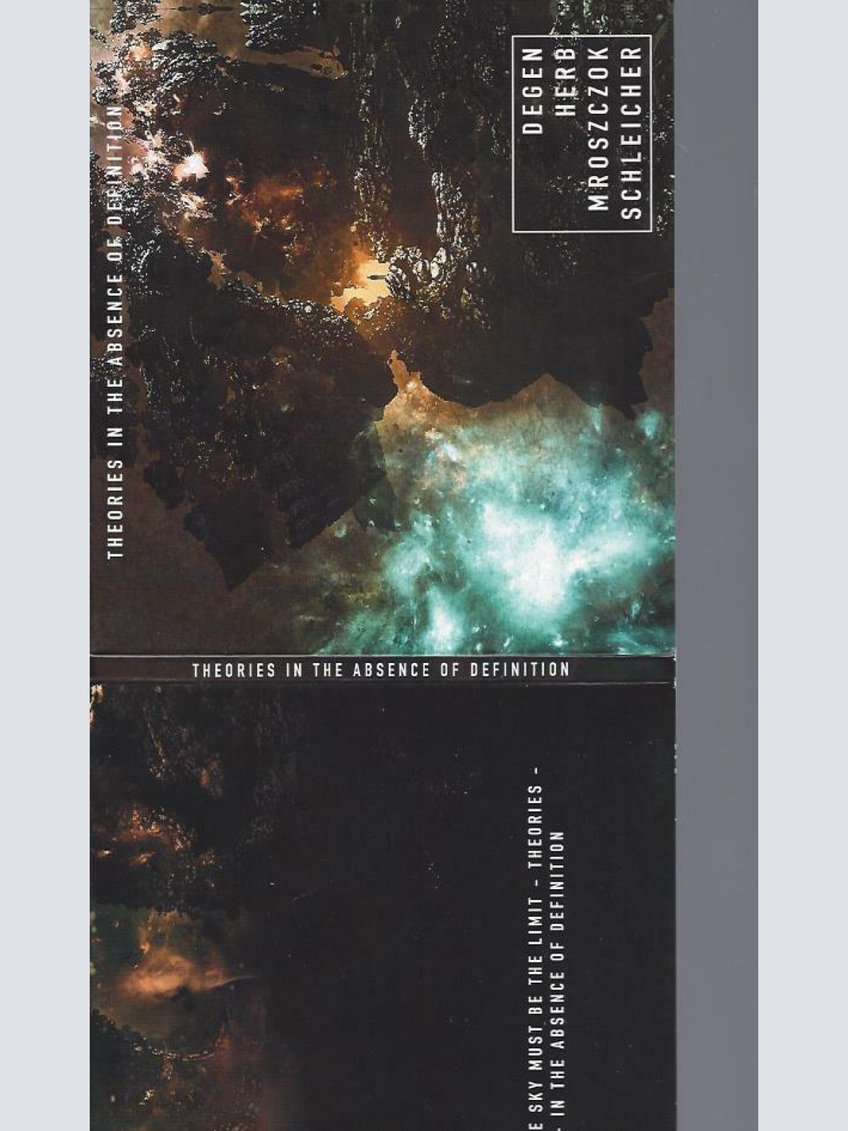 CD--  Theories in The Absence of Definition