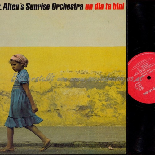 LP--- Brüning V. Alten's Sunrise Orchestra  Un Dia Ta Bini