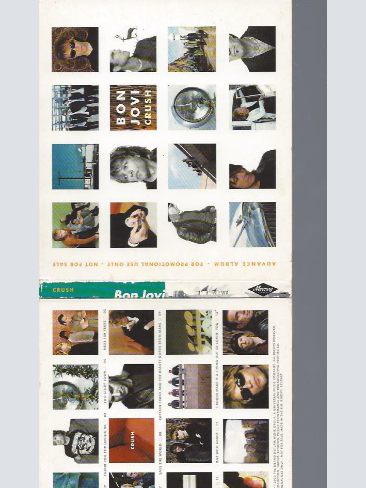 CD--   Bon Jovi  Crush // Promo // Digi