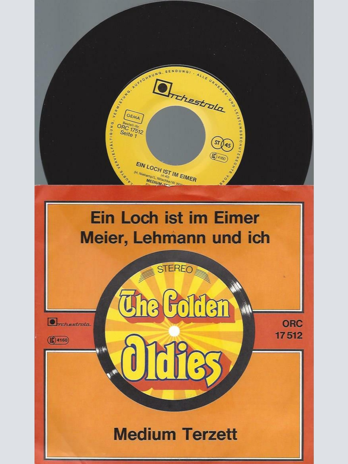7" Medium Terzett – Ein Loch Ist Im Eimer