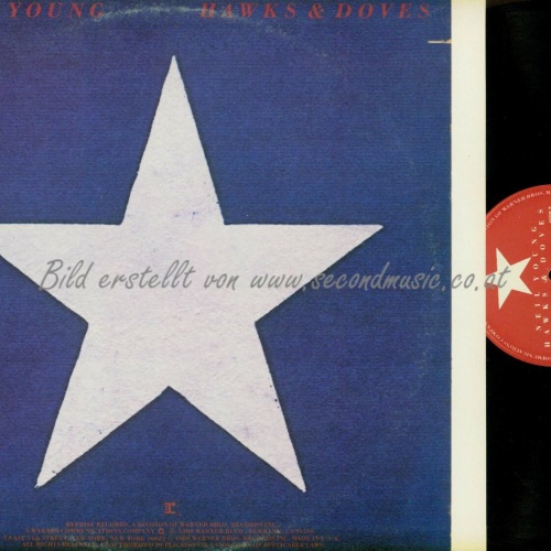 LP--- Neil Young  Hawks & Doves  // OIS // ITALY