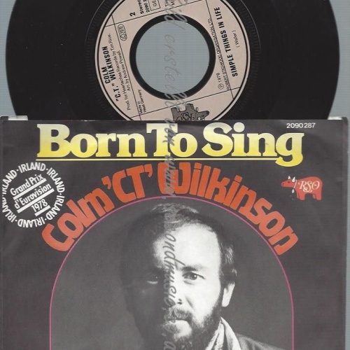 7"   Colm 'CT' Wilkinson* – Born To Sing //VG